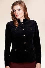 Per Una Pure Cotton Corduroy Military Jacket