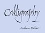 Calligraphy (Lettering, Calligraphy, Typography)