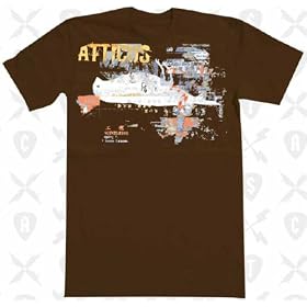 Buy Atticus Clothing Mens LEFTOVER T Shirt - Brown made by Atticus now!