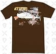 Atticus Clothing Mens LEFTOVER T Shirt - Brown