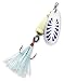Blue Fox Classic Vibrax 02 Glow 3/16 Oz Fishing Lures (Glow Blue, Size- 2.44)