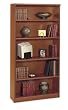 Open Double Bookcase In Auburn Maple By Bush Furniture