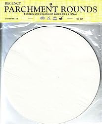 Regency Non-Stick Parchment Rounds - 9in - Pack of 24