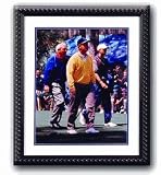 Nicklaus, Palmer, & Woods Walking at the 1996 Masters 16X20 Framed Photo