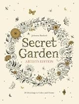 Johanna Basford: Secret Garden Artist's Edition : 20 Drawings to Color and Frame (Paperback); 2015 Edition Johanna Basford: Secret Garden Artist's Edition : 20 Drawings to Color and Frame (Paperback); 2015 Edition