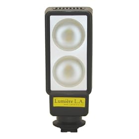 Lumiere L.A. L60336 DUOX2 Portable Li-ion Battery Power Video Light Kit with Light Temperature Adjustment(LIGHT ONLY)