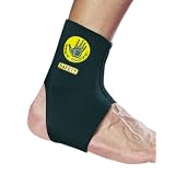 Body Glove 90174 Breathable Neoprene Ankle Support, Black, Medium by Body Glove