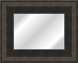 Review ArtToFrames  / 16x20 / 16 x 20 Mirror Frame Black w/ Brown .. 3.75'' wide