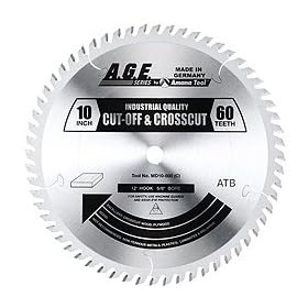 AGE MD12-720 Crosscut 12"X72t ATB 1" Bore