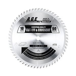 Click here to buy Amana Tool A.G.E. Series MD12-726TB Thin Kerf Sliding Compound Miter and Radial Arm 12-Inch x 72... by Amana Tool.