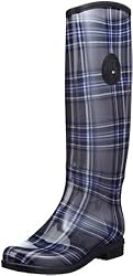 Tommy Hilfiger OXBRIDGE 3 FW56814794, Damen Gummistiefel, Grau (WALLACE PEWTER 281), EU 39