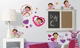 Dora the Explorer Peel & Stick Wall Appliques Set