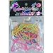 Army Weapons Shaped Glow In The Dark Rubber Band Bracelets, One Dozen Bandz