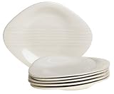 Villeroy & Boch Dune Oval Salad Plates, Set of 6