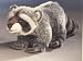 Stuffed Standing Raccoon 13