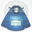 NewLine Digital Glass Nutrition Calculator Diet Food Scale, Blue