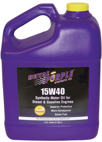 Royal Purple Synthetic Engine Motor Oil 15W40 Multi-Grade 4 Gallon Case