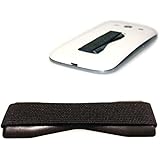 Love Handle As Seen On TV - Holds any Hand Held Device with just a Finger. Ultra Slim and Pocket Friendly Design, Secure Grip For Texts, Photos and Selfies. Compatible with Any Handheld Device, Smart Phone, Tablet, E-Readers, Etc. (Black)