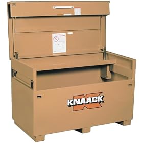 Knaack 69  Storagemaster Jobsite Storage Chest with Large Dual Folding Doors