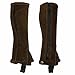 Perri's Child's Zipper Half Chap, Brown, Small