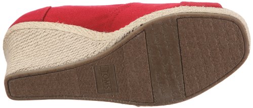 Toms Womens Wedges Red 010001B10-Red 3.5UK (5.5 US)