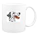 Mug with pet, animal, dog, dalmatian