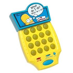 The Simpsons Sez Sound Matching Handheld Electronic Game