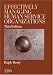 Effectively Managing Human Service Organizations (SAGE Sourcebooks for the Human Services)