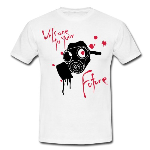 Spreadshirt, Gasmaske, Männer T-Shirt klassisch 