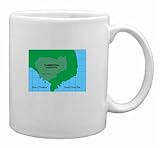 Map asia Mug