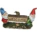 Apline Decor Company WAC204 Gnome Welcome Sign Statuary