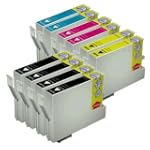 10-Packs Compatible Inkjet Cartridges For Epson STYLUS C88 / CX3800 / CX3810 / CX4200 / CX4800 / CX5800F / CX7800 $29.95