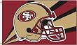San Francisco 49ers 3 Ft. x 5 Ft. flag w/grommetts - NFL
