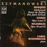Szymanowski Masques Etudes Mazurkas Caro CD Cover