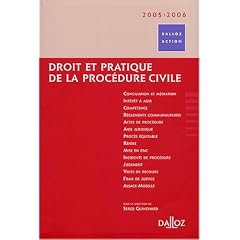 Droit et pratique de la proc�dure civile
