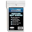 Ultra-Pro Postcard Soft Sleeves - 100 Per Pack (Quantity of 2500)