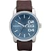 Diesel Gents Fashion Brown Leather Strap Watch DZ1512