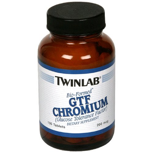 Twinlabs Bio-Form GTF Chromium 100 Tablets (Pack of 2)