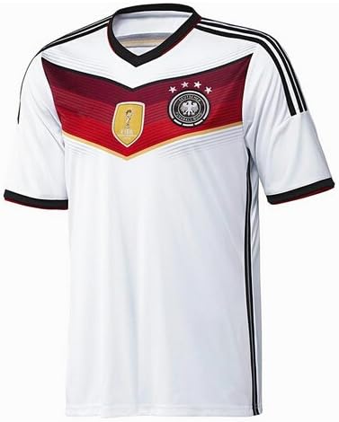 Germany Home Jersey World Cup 2014 Four Star Champion Germany Soccer Football Shirt Soccer Jerey Short Sleeve L Size