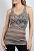 Affliction - Womens Americana Tank Top in White Wash, Size: Medium, Color: White Wash
