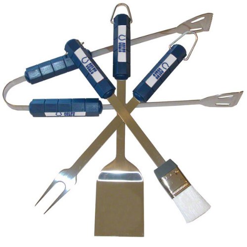 Siskiyou Sports  Indianapolis Colts  4 pc NFL BBQ Set