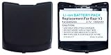Motorola RAZR V3/ V3r/ V3t GSM 1300mAh Extended Battery with Black Battery Door