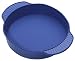 Roshco RBS02B Silicone 9-Inch Round Cake Pan, Blue