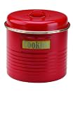 Typhoon Biscuit / Storage Tin - Red