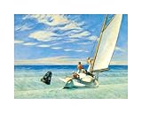 Anschwellen des Meeresbodens von Edward Hopper, 31x26