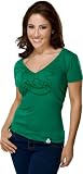 Chicago Cubs Kelly Green Nike St. Patrick's Deep V-Neck T-Shirt