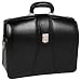 McKlein USA V Series Harrison Partners Leather Laptop Briefcase, BLACK