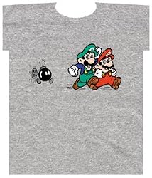 Super Nintendo Mario & Luigi Bomb Chase Tshirt