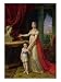 Elisa Bonaparte (1777-1820) Grand Duchess of Tuscany and Her Daughter Napoleone-Elisa Art Giclee Poster Print by Pietro Benvenuti, 18x24