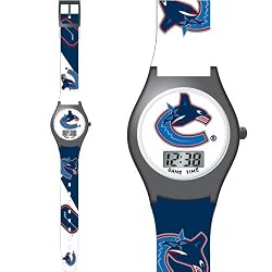 Vancouver Canucks Fan Series Kids Digital Watch - NHL Hockey Fan Shop Sports Team Merchandise